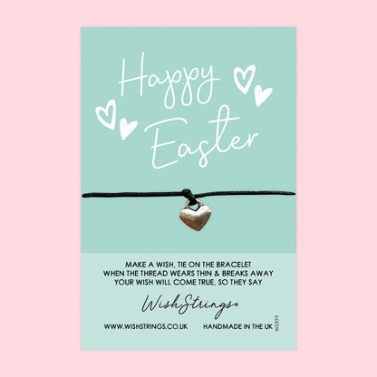 WishStrings ‘Happy Easter’ Wish Bracelet | Thoughtful Easter Gift | Meaningful Keepsake for Easter Celebrations & Good Wishes