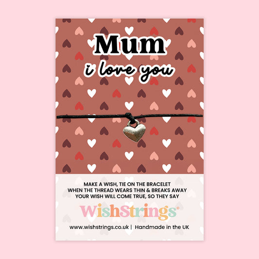WishStrings ‘I Love You Mum’ Wish Bracelet