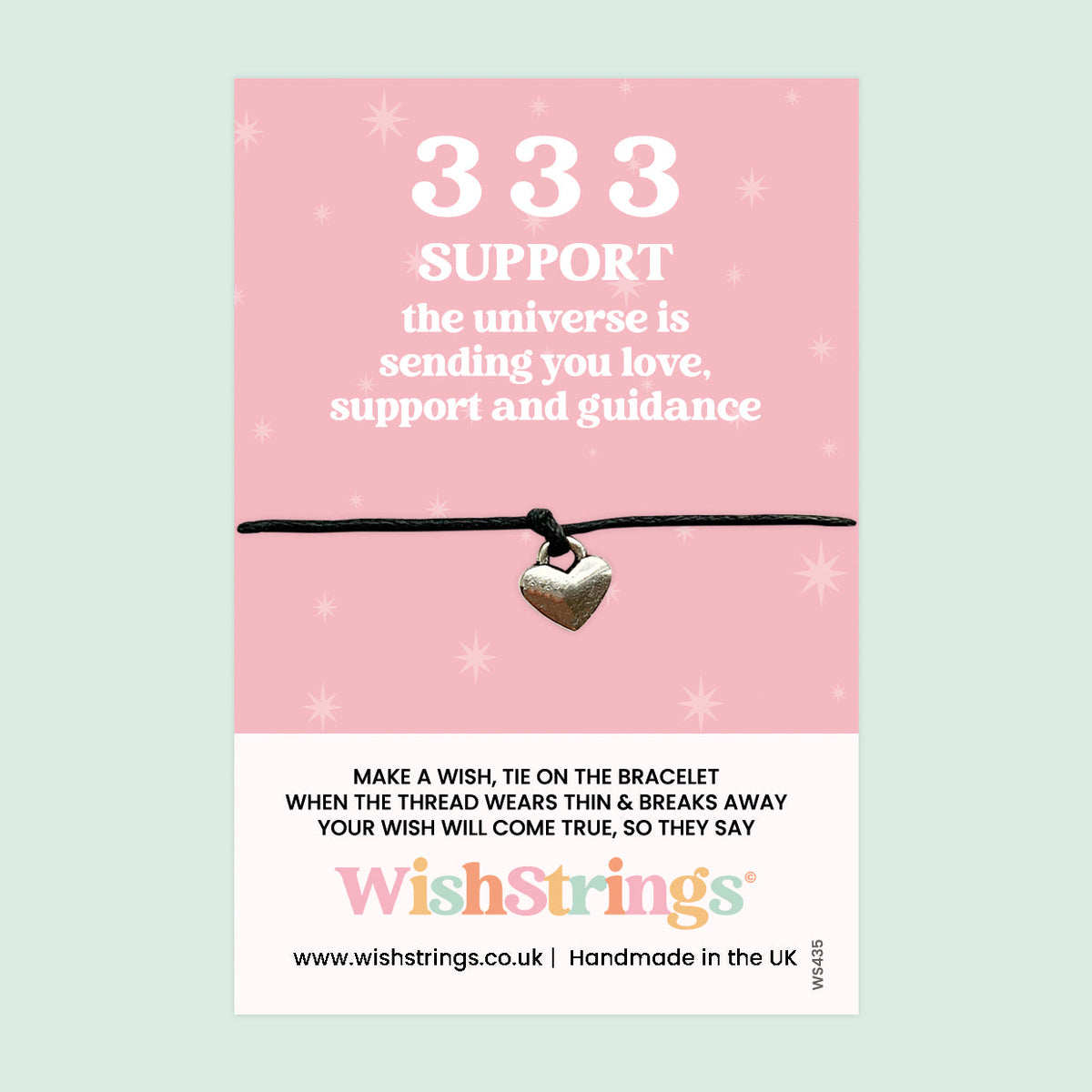 WishStrings ‘333’ Angel Number Wish Bracelet