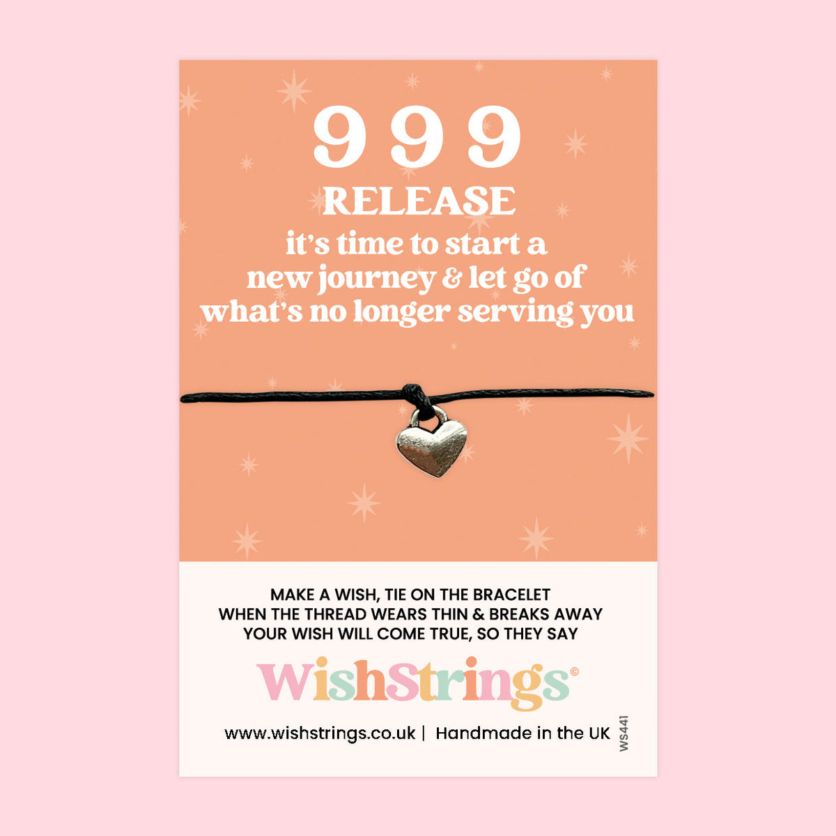 WishStrings ‘999’ Angel Number Wish Bracelet