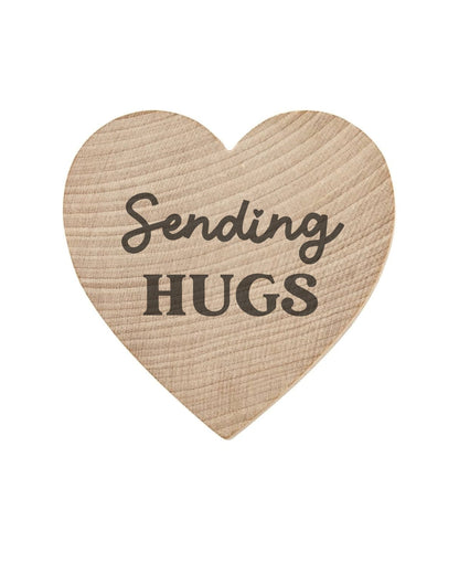 WishStrings Pocket Hug – Sending Hugs Token Gift | Thinking of You | Hug in the Post | Friendship Gift | Support Keepsake | Letterbox-Friendly Token