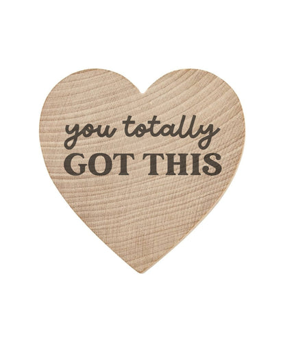WishStrings Pocket Hug – You Totally Got This Token | Encouragement Gift | Uplifting Keepsake | Thinking of You | Motivation Pick Me Up