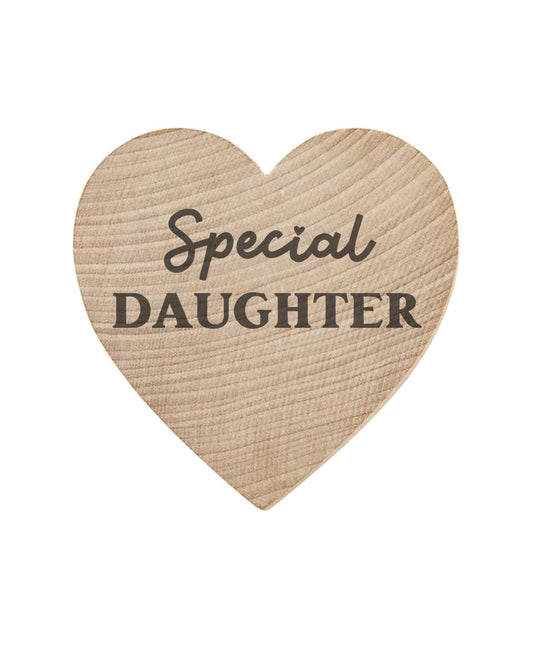 WishStrings Pocket Hug – Special Daughter Keepsake Gift | Mini Heart Token | Thinking of You | Letterbox Hug | Birthday, Support, or Just Because