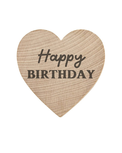 WishStrings Pocket Hug – Happy Birthday Heart Token Gift | Letterbox Keepsake | Thoughtful Birthday Present for Friends & Family | Handmade in the UK