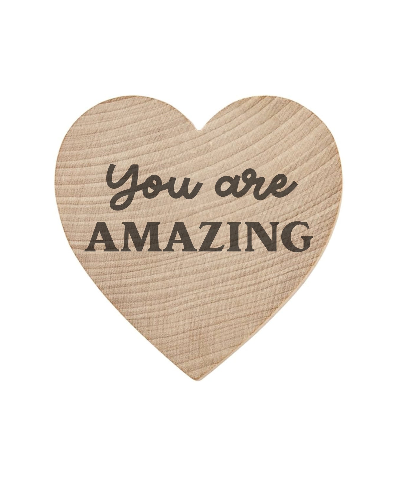 WishStrings Pocket Hug – You Are Amazing Heart Token Gift | Inspirational Keepsake | Thinking of You | Letterbox Gift Under £5 | Handmade in the UK