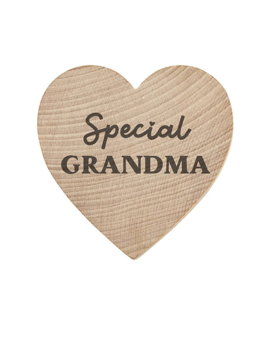 WishStrings Pocket Hug – Special Grandma Heart Token Gift | Thinking of You | Grandparent Keepsake | Letterbox Gift Under £5 | Handmade in the UK