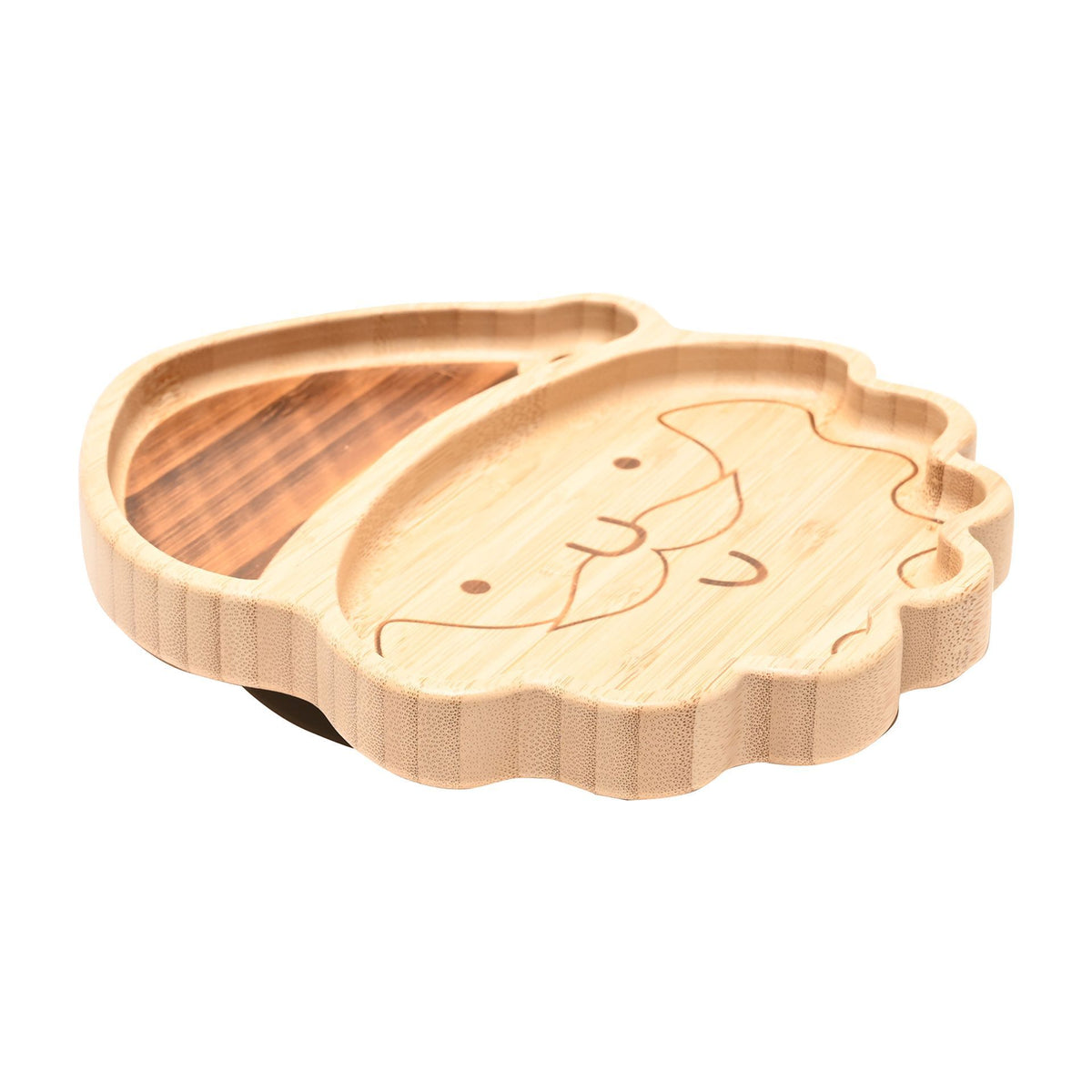 Bambino Bamboo Plate - Santa