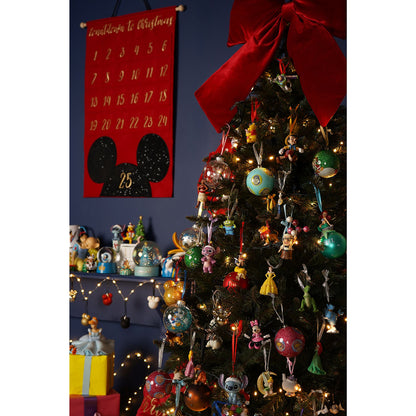 Frozen character hanging ornaments on Christmas tree: Anna, Olaf and Elsa