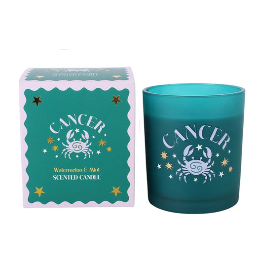 Zodiac Zest Cancer Watermelon & Mint Candle