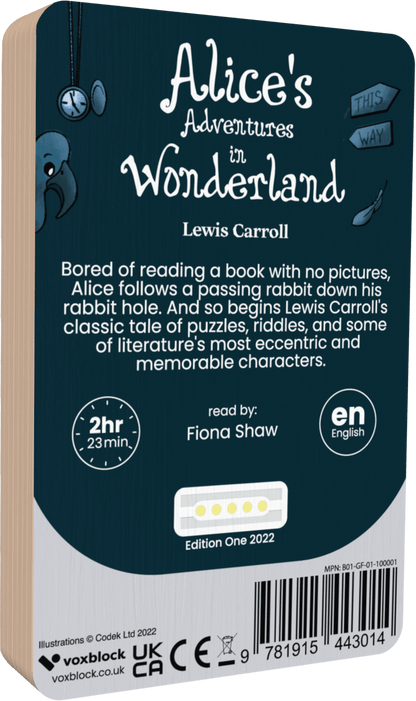 Alice's Adventures in Wonderland (Audiobook)