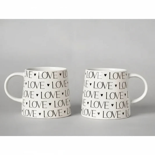 Amore Mugs Set of 2 - Love