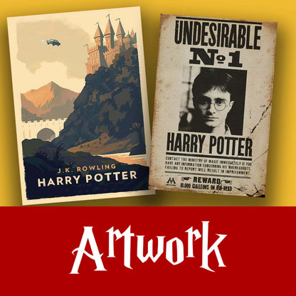 Harry Potter Gift Box: Artwork, Accessories, Collectibles & More!