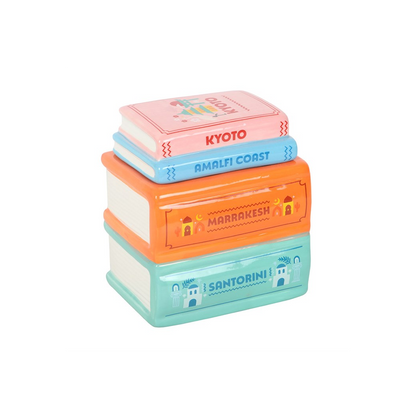 Travel Book Stack Oil Burner and Wax Warmer