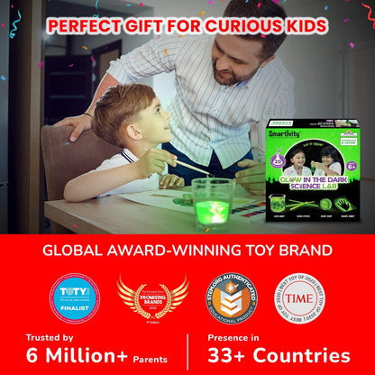 Smartivity Glow In The Dark Kit with 20 Glowsome Experiments