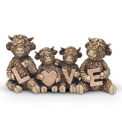 Highland Cow Decorative Ornamants