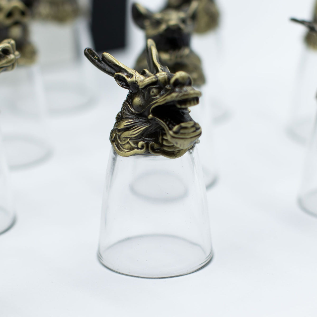 Gift Set of 12 Shot Glasses (25ml) - Forest & Mystical Creatures