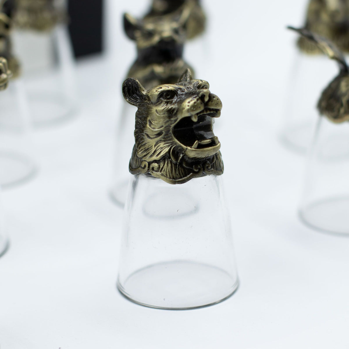 Gift Set of 12 Shot Glasses (25ml) - Forest & Mystical Creatures