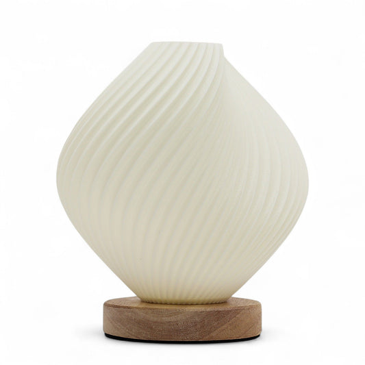 Shell Twisted New Wave Lamp - USB - 3 settings