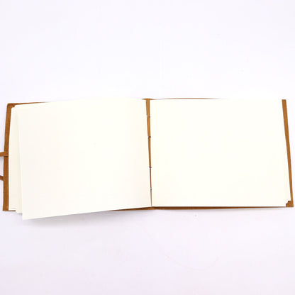 Leather Sketchbook Golden Tree - 144 pages -  18x23cm