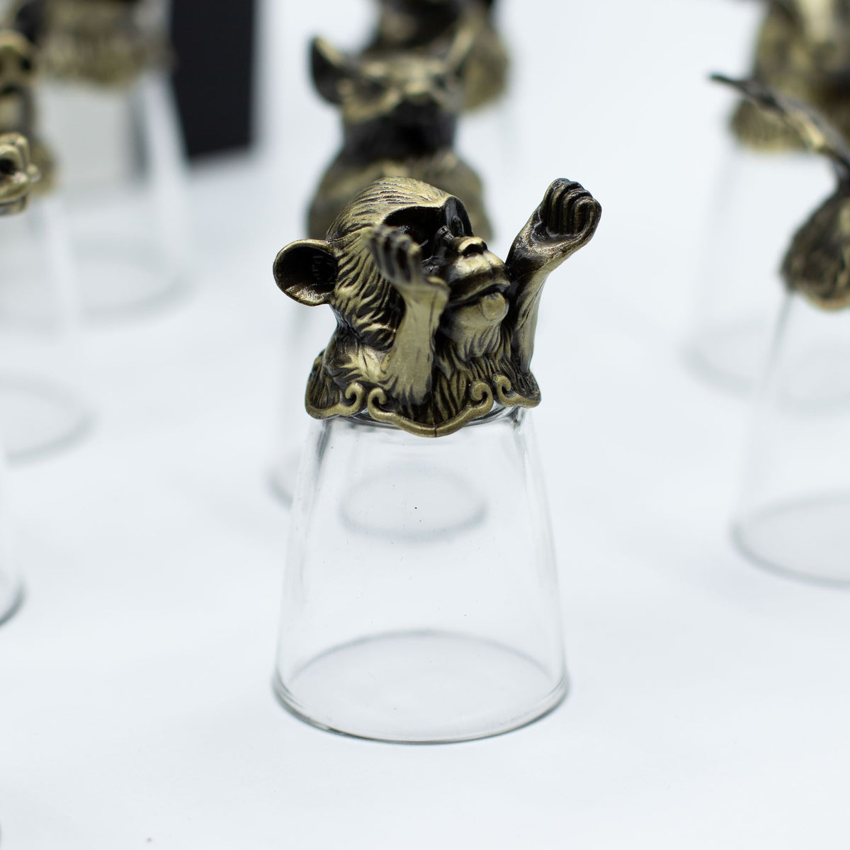 Gift Set of 12 Shot Glasses (25ml) - Forest & Mystical Creatures