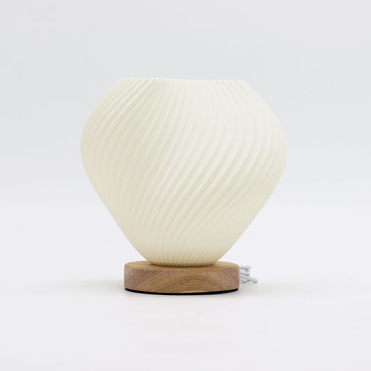 Shell Twisted New Wave Lamp - USB - 3 settings
