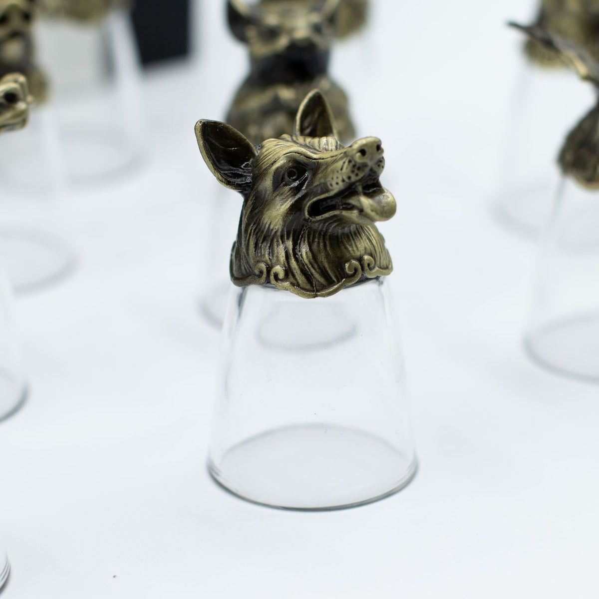 Gift Set of 12 Shot Glasses (25ml) - Forest & Mystical Creatures