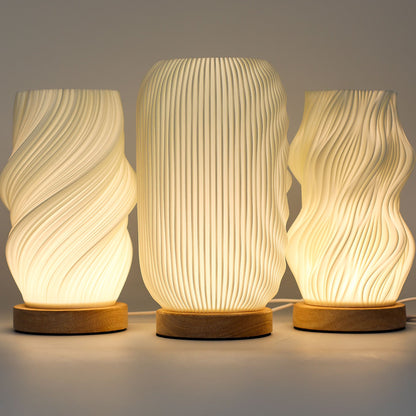Cloud Twisted New Wave Lamp - USB - 3 settings