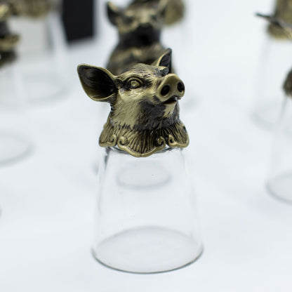 Gift Set of 12 Shot Glasses (25ml) - Forest & Mystical Creatures
