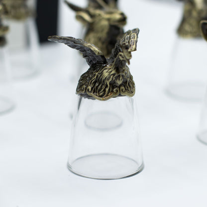 Gift Set of 12 Shot Glasses (25ml) - Forest & Mystical Creatures