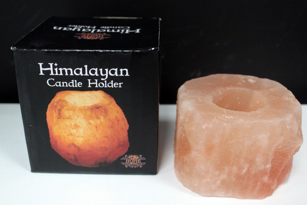 Quality Natural Himalayan Salt Candle Holder