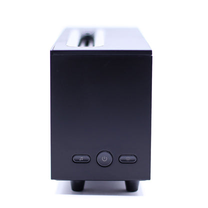 Flame Effect Aroma Diffuser with Birdsound - Black USB - Colour Change