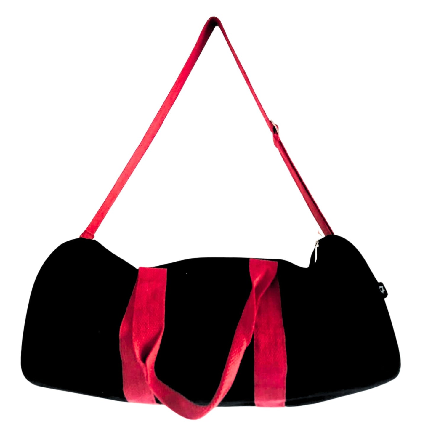 Don't Quit Gym Bag - Black - Cherry Pink Handle