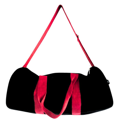 Don't Quit Gym Bag - Black - Cherry Pink Handle