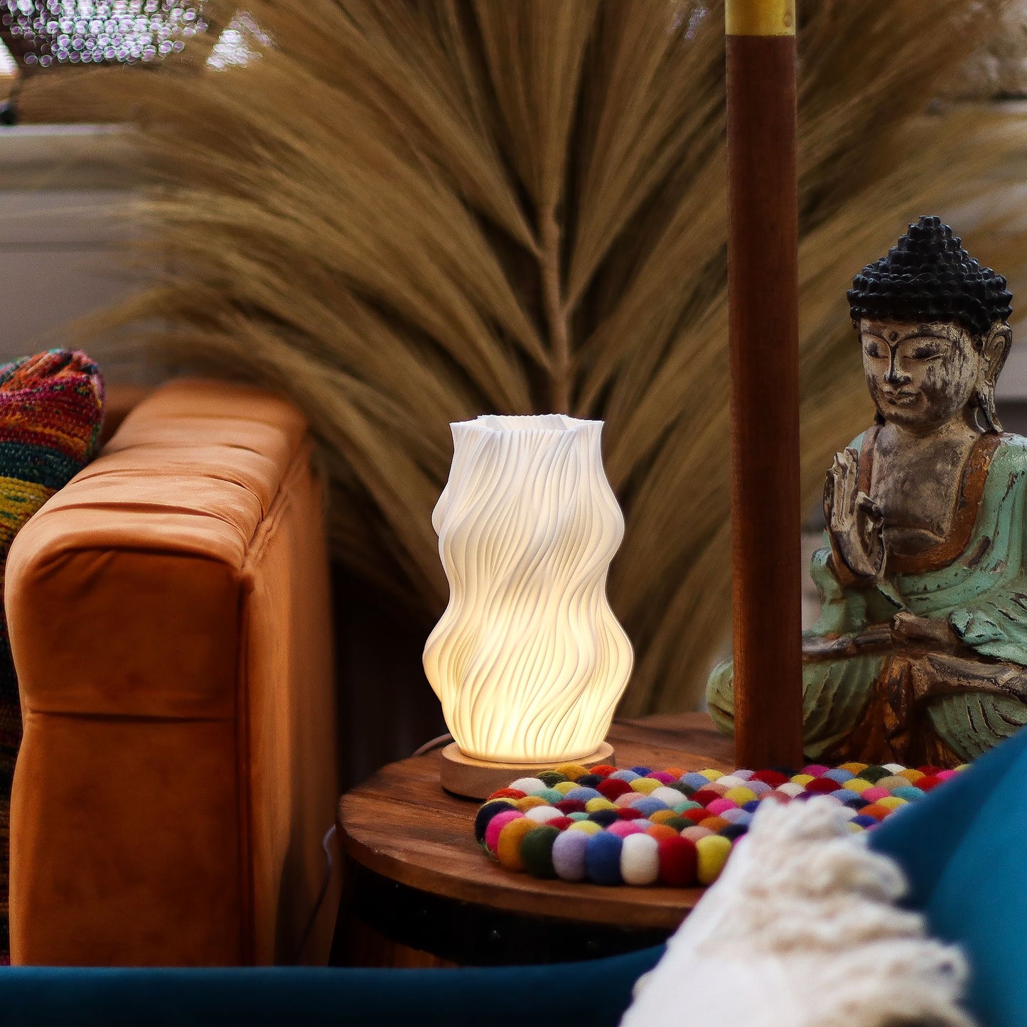 Star Twisted New Wave Lamp - USB (C) - 3 settings