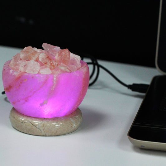 Himalayan Salt USB Fire Bowl