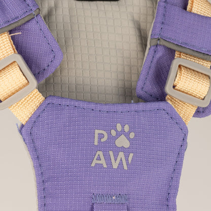 PAW - XS (2-4Kg) Dog Step-in Guardian Harness with Reflective Mesh - Lavender - Amethyst Charm