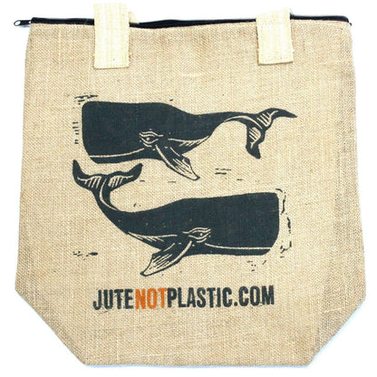 Two Whales Shopping Tote