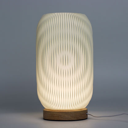 Modern Twisted New Wave Lamp - USB - 3 settings