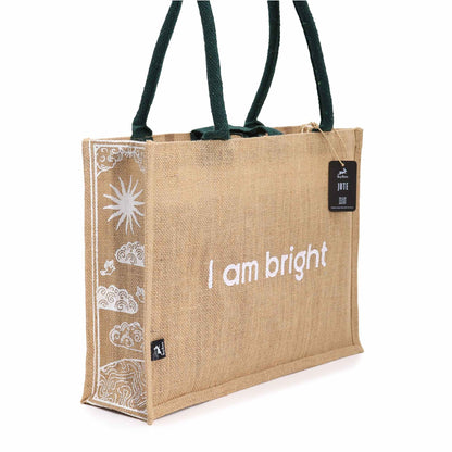 Jute Big Bag - I am Bright