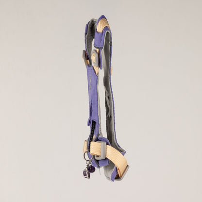 PAW - S (4-8Kg) Dog Step-in Guardian Harness with Reflective Mesh - Lavender - Amethyst Charm