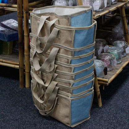 Large Shopping Basket - 33x18x20cm - Olive