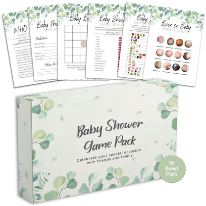 Baby Shower Games Bundle - 6 Game Bundle