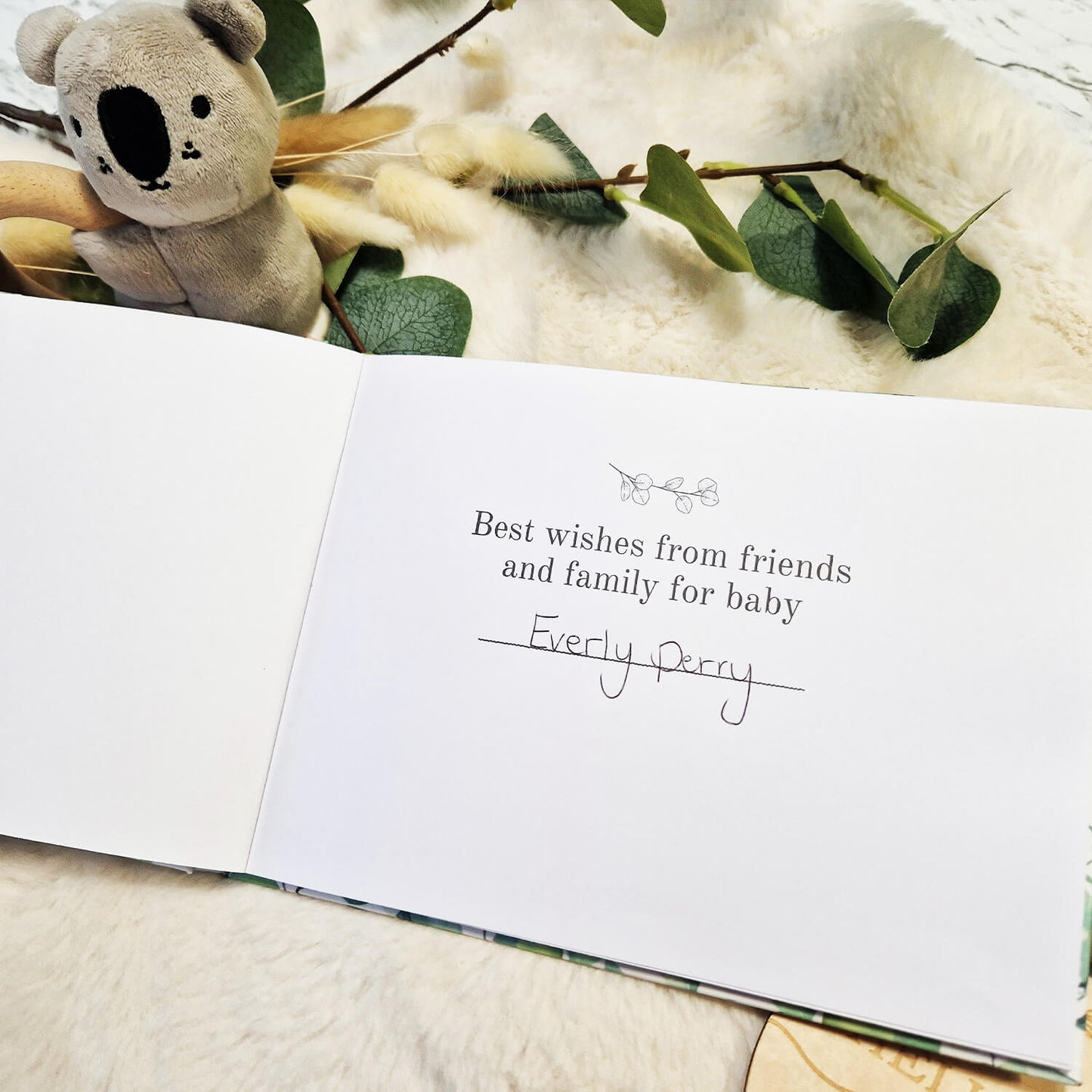 Best Wishes For Baby Guestbook Advice - Baby Shower Decorations - Baby Gifts