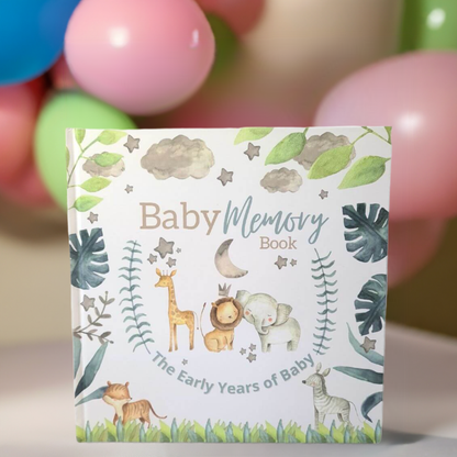Baby Memory Book - Baby's First Year - First Year Milestones