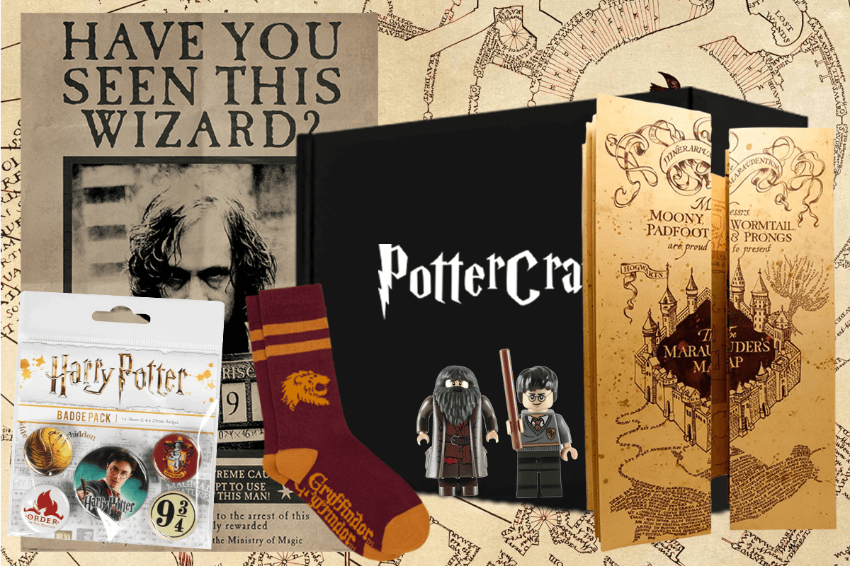 Harry Potter Gift Box: Artwork, Accessories, Collectibles & More!