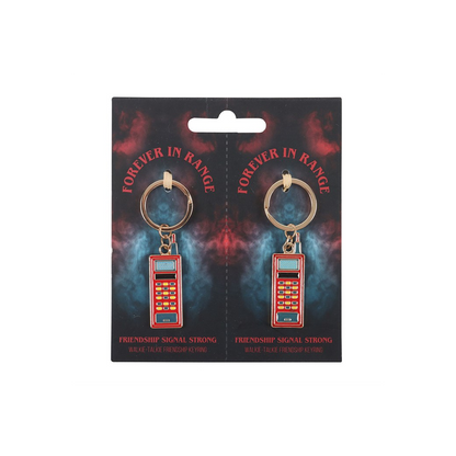 Set of 2 Friendship Walkie Talkie Keyrings