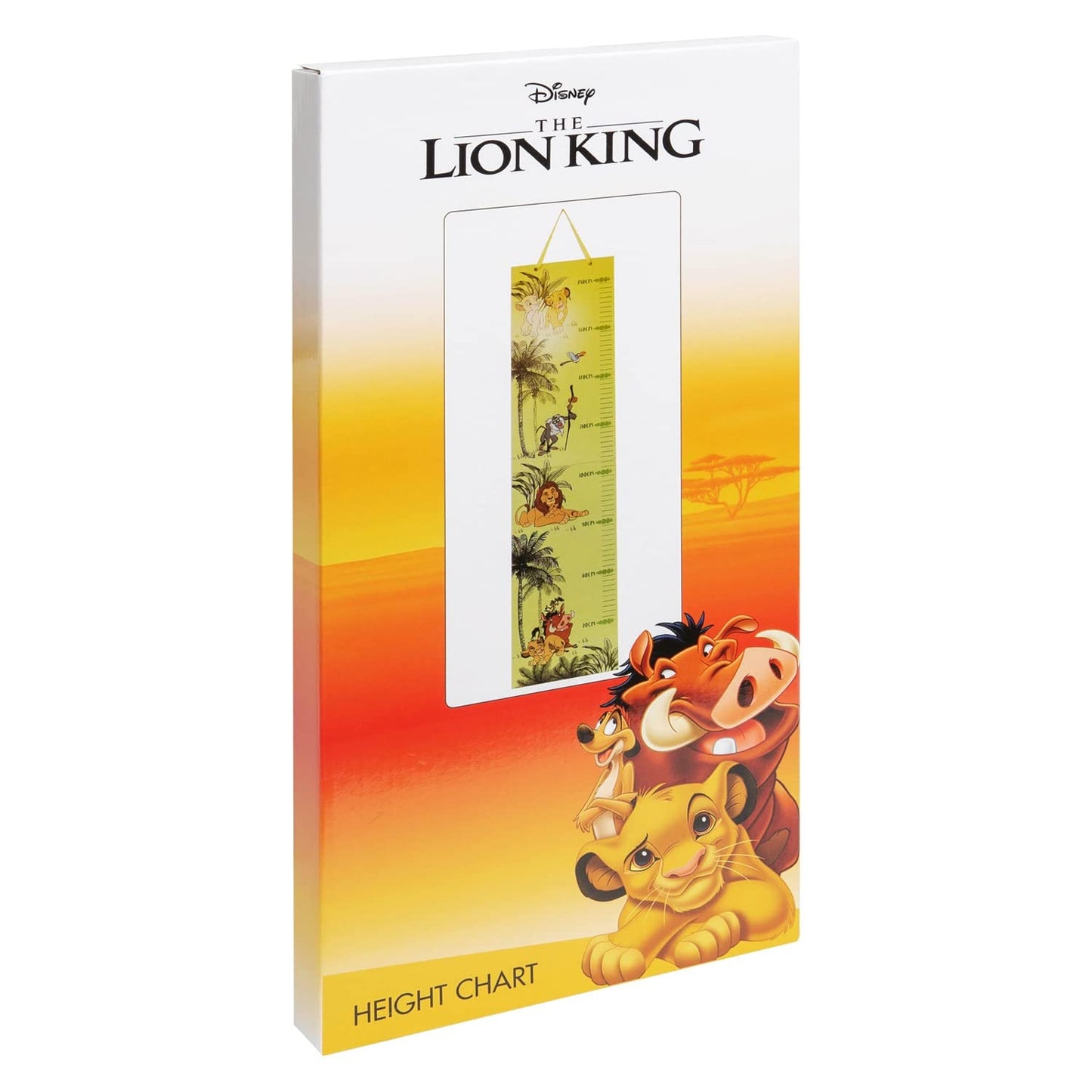 Disney - Lion King - Wooden Hanging Height Chart