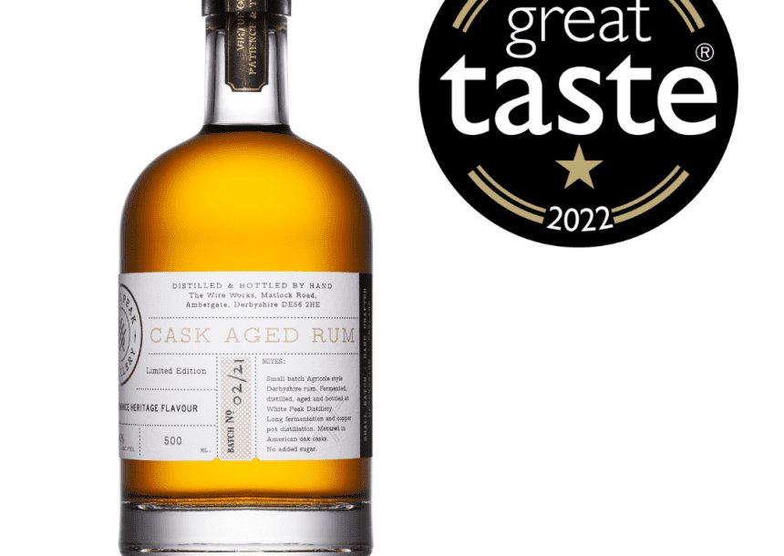 White Peak Distillery Cask Aged Rum, 50cl