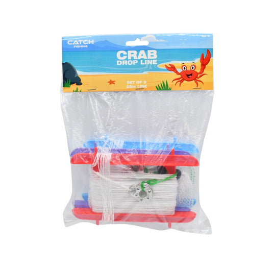 Catch Fishing Crab Drop Line - Set of 3 Lines