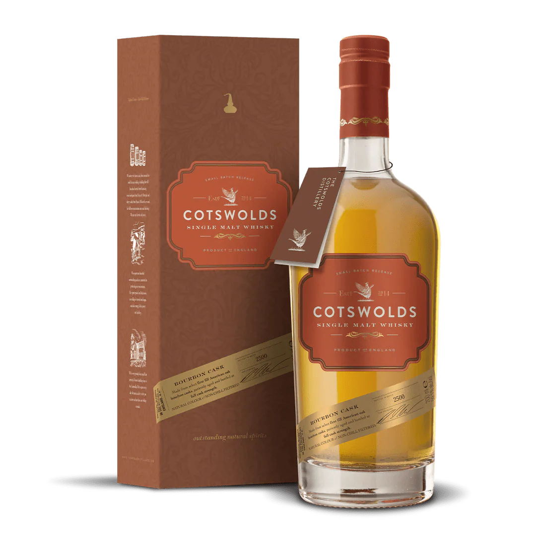Cotswolds Distillery Bourbon Cask Single Malt Whisky, 70cl